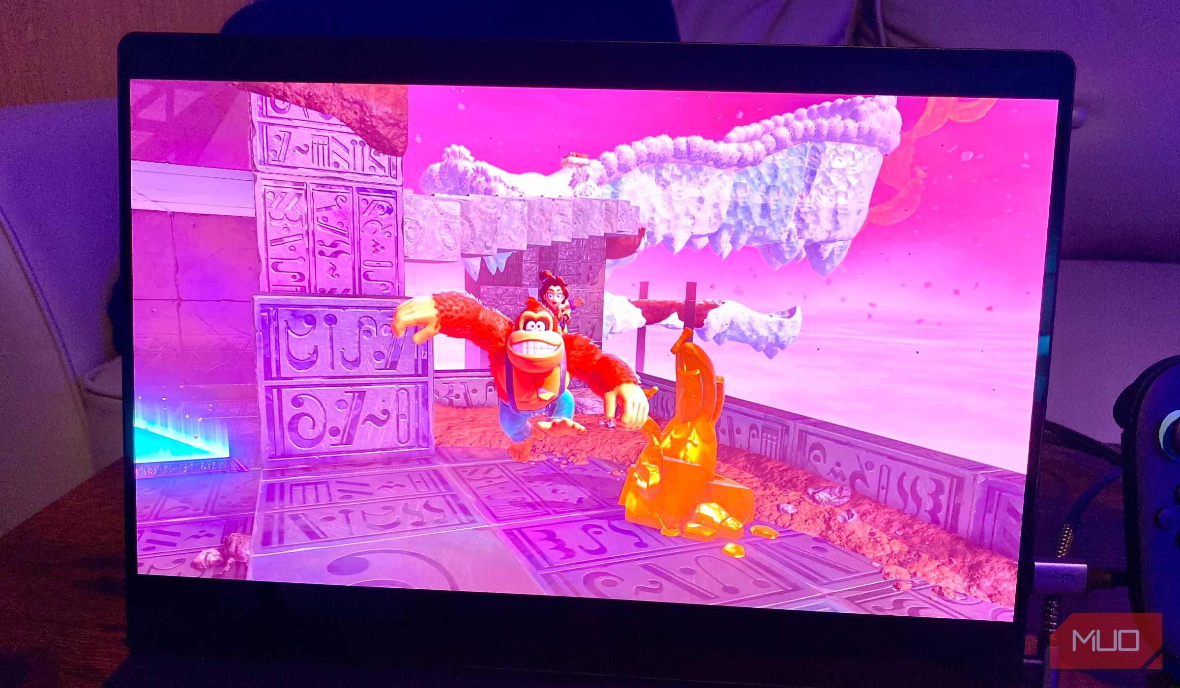 Computer Display With Donkey The Nintendo Switch 2's LCD display is a huge letdown (and how to fix it)