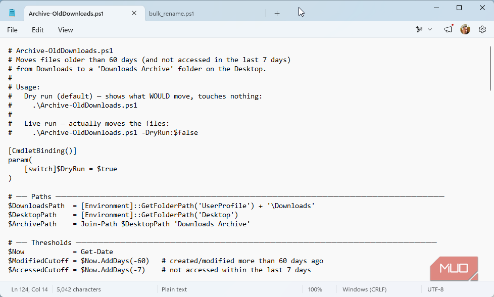 I can't write PowerShell, so I had Claude do it for me — here's what I ...