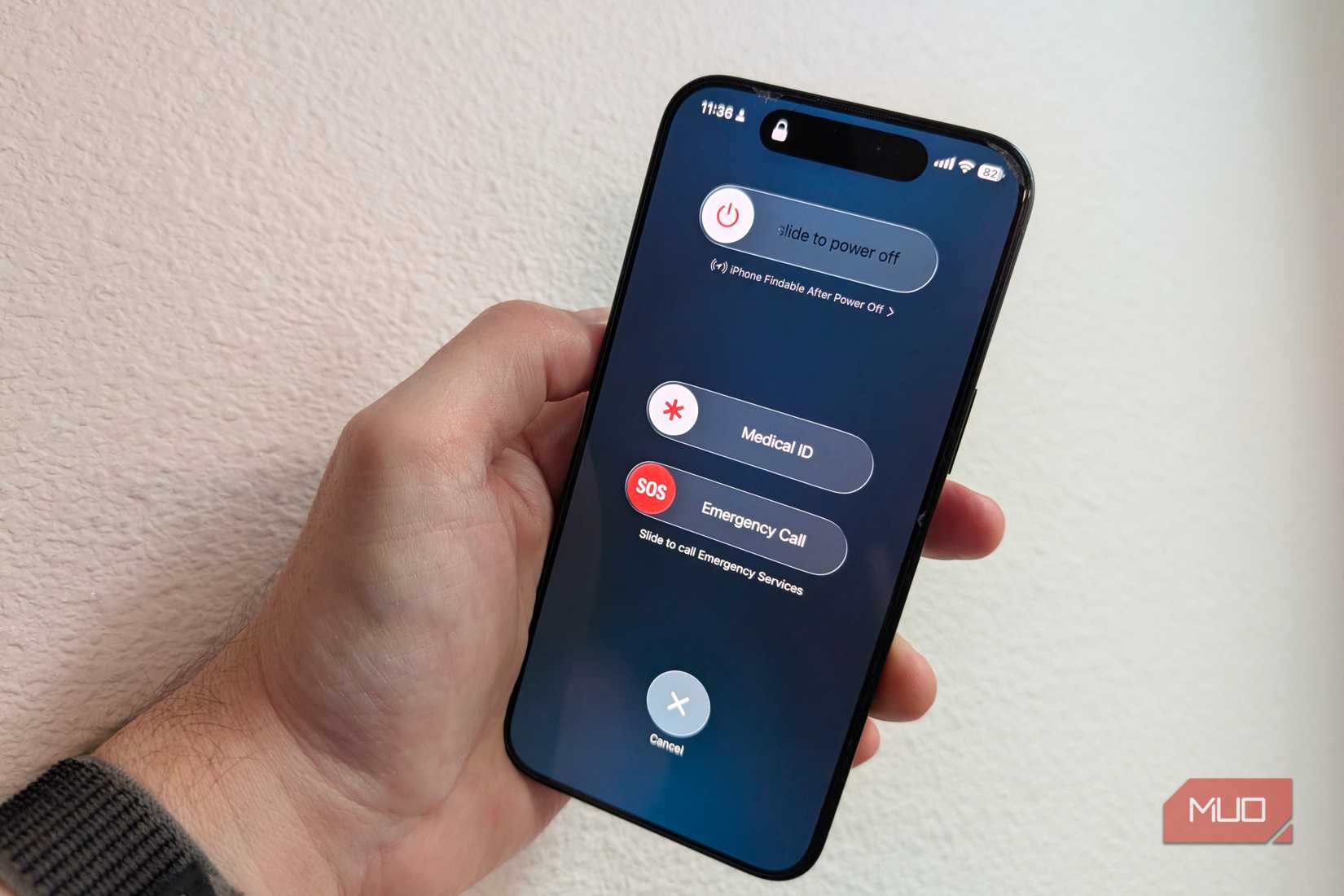 Emergency mode on iOS