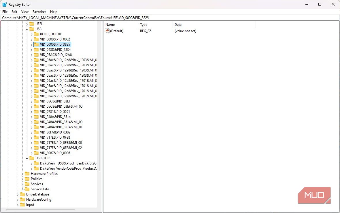 Windows keeps a complete history of every USB device ever connected to ...