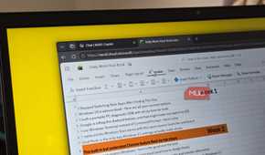 Excel document open on a web browser