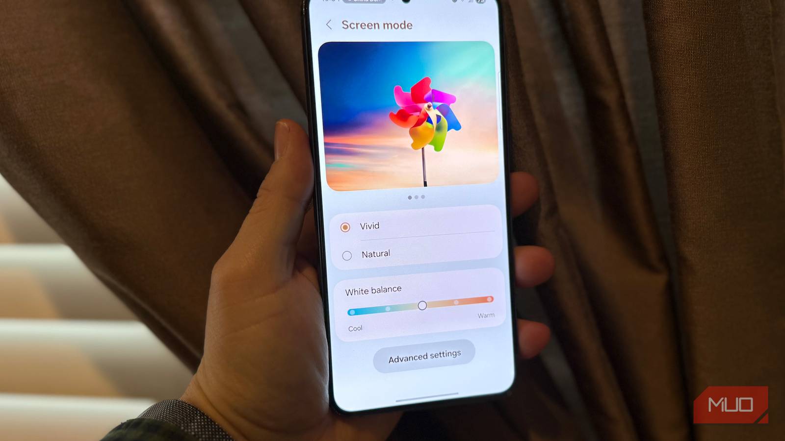 I switched my phone to natural colors and can't unsee how fake vivid ...