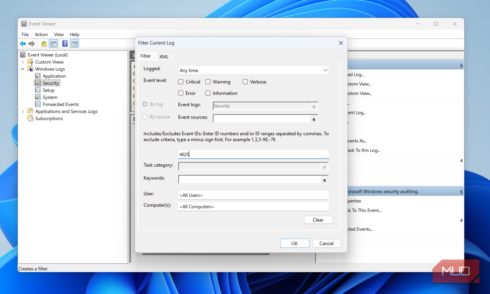 I stopped using Event Viewer to check failed logins after discovering ...