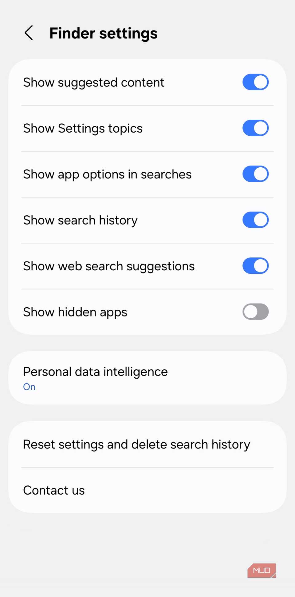 Search Settings Android I replaced Google's search bar with Samsung Finder and I'm never going back