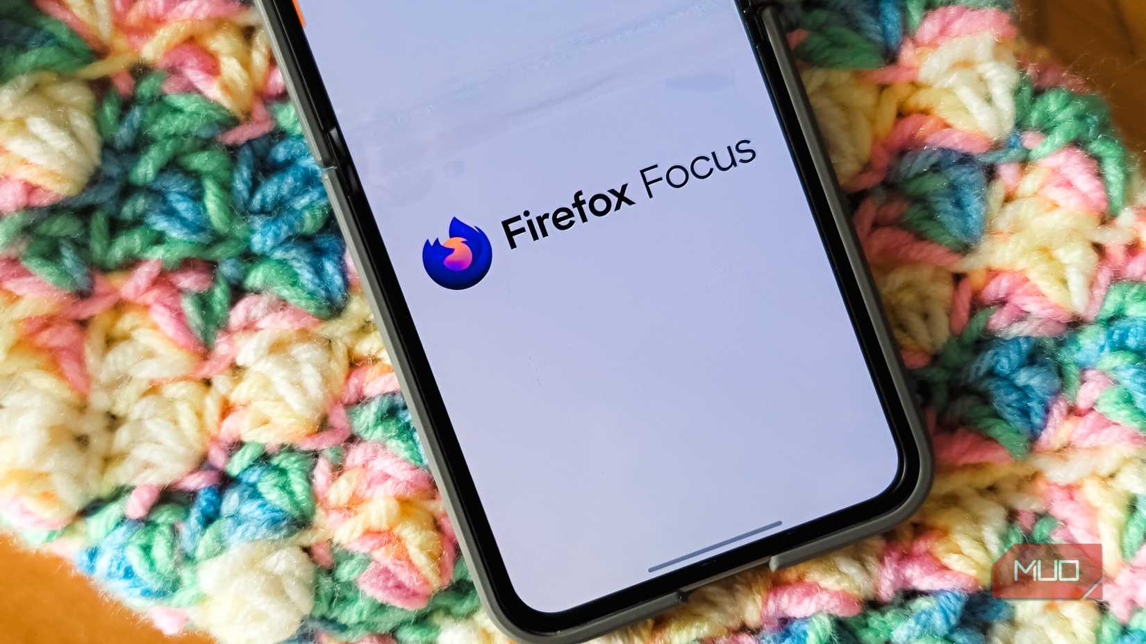 Firefox Focus browser on a Samsung Galaxy Z Flip 6
