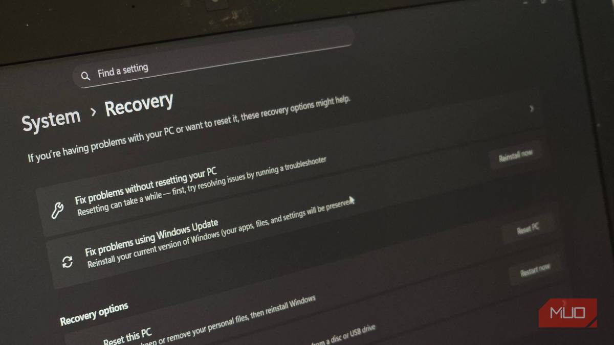 Don’t reinstall Windows to fix your problems — try this simple trick first Don’t reinstall Windows to fix your problems — try this simple trick first