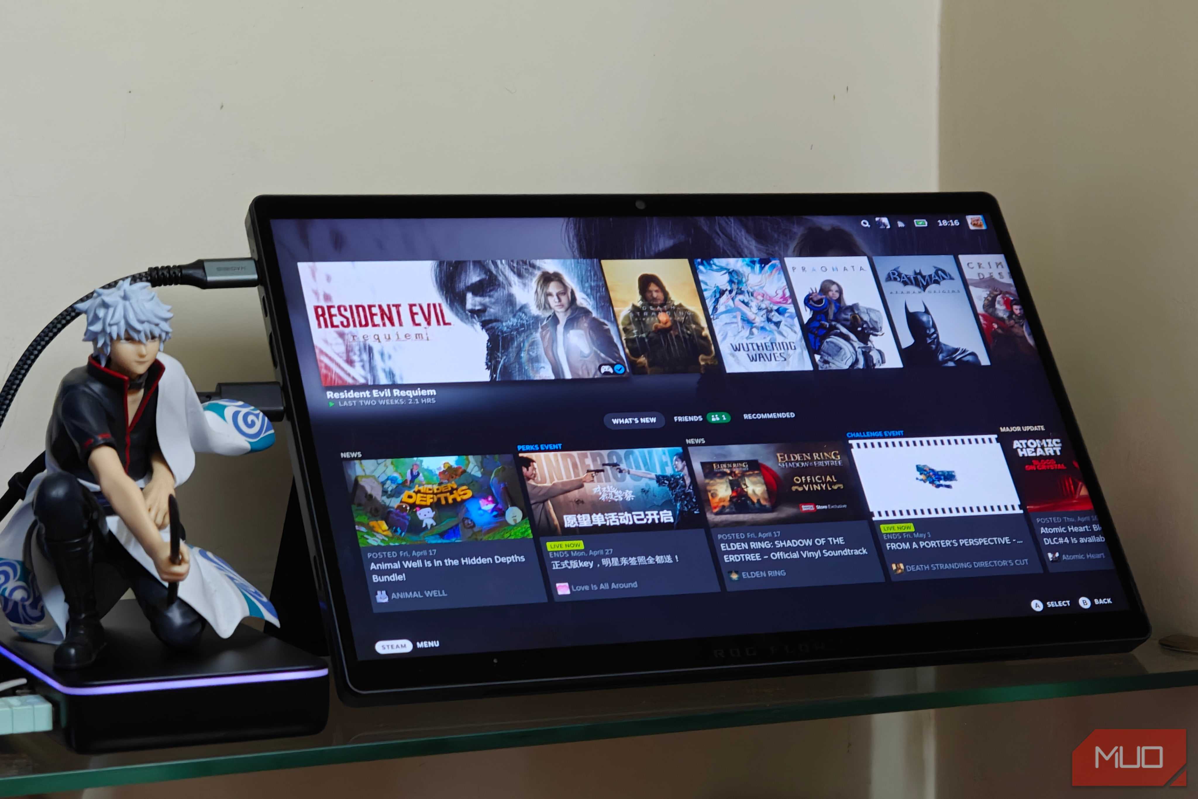Using the Flow Z13 as a Steam Machine