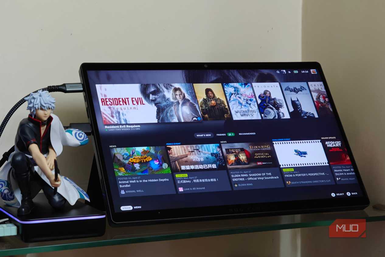 Using the Flow Z13 as a Steam Machine
