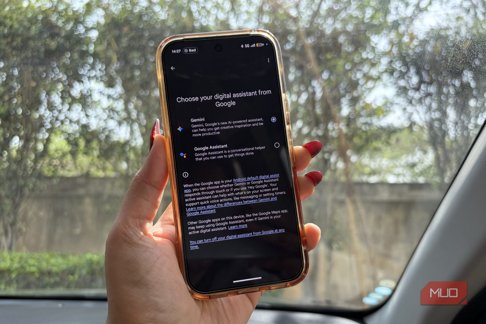 Gemini selected as digital assistant from Google