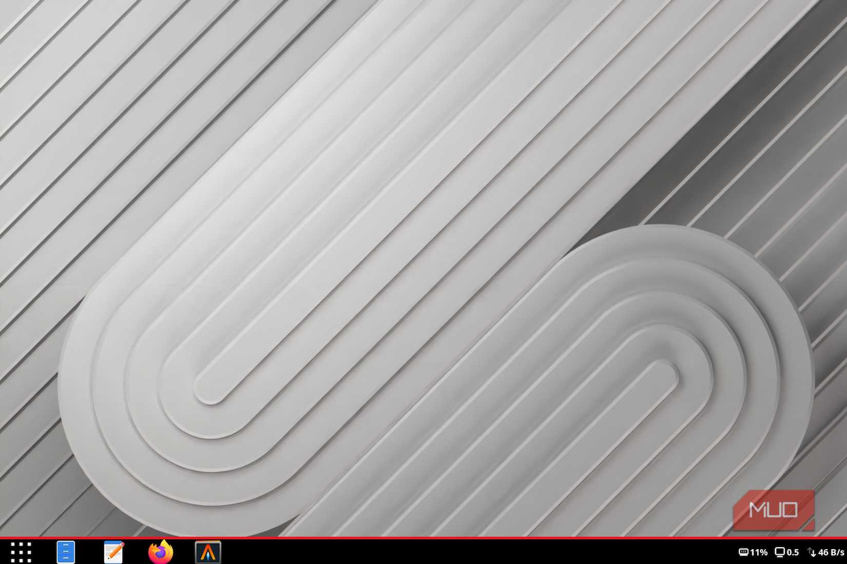 A tweaked Gnome desktop