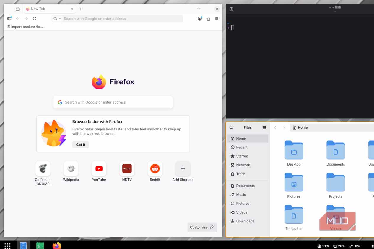 Tiling in Gnome