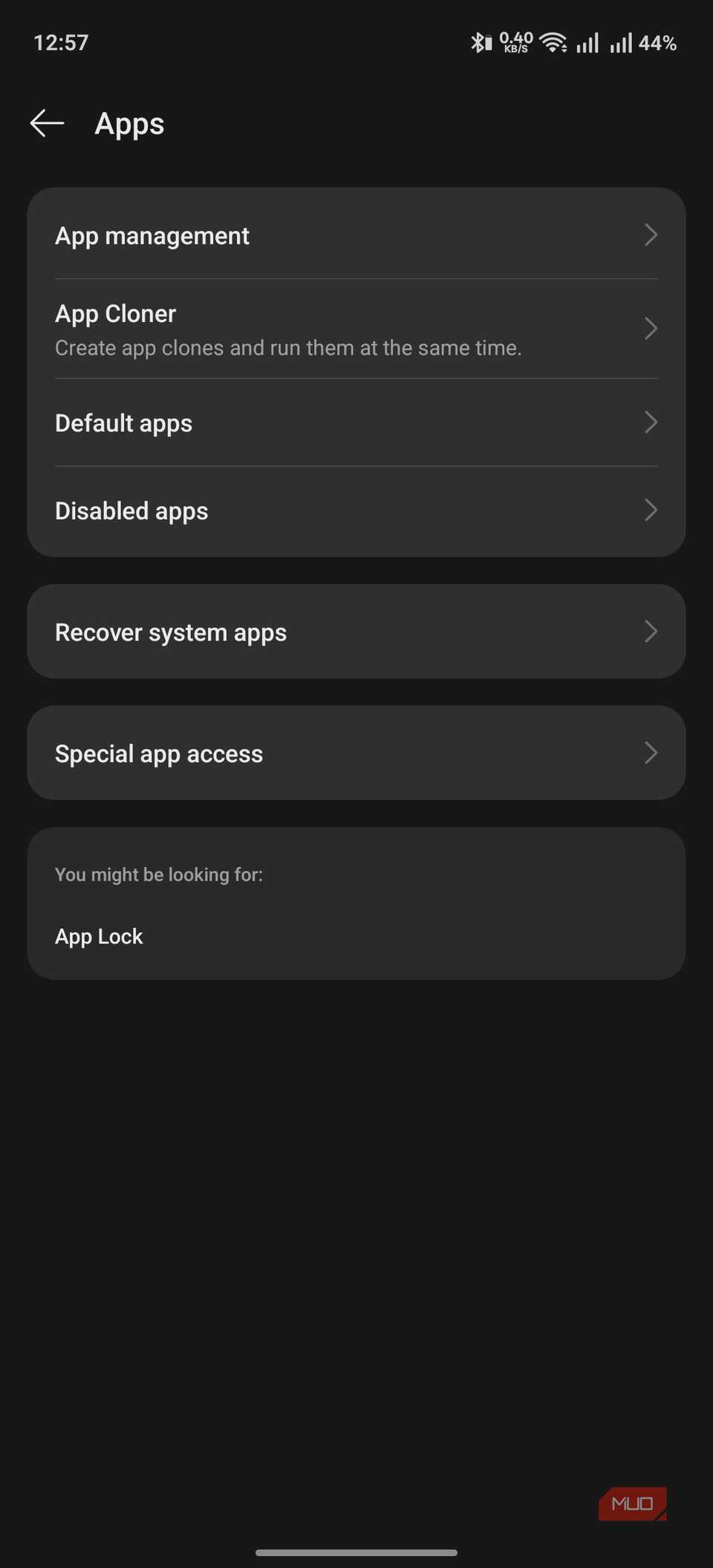 I found a second permissions menu on Android that most people never check