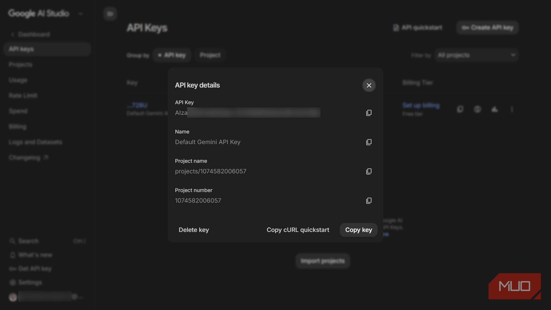 You can get a free Gemini API key right now with no billing required ...