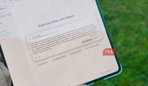 Google AI Studio I'm Feeling Lucky on the Oppo Find N6