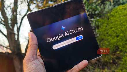 Google AI Studio Logo on the Oppo Find N6