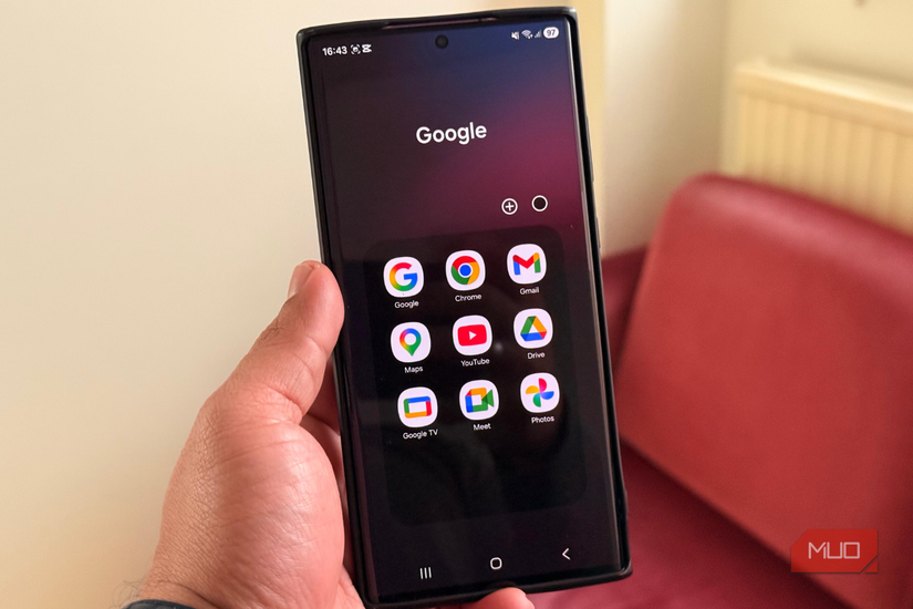 Google apps on an Android phone
