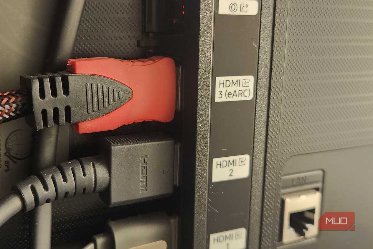 HDMI ARC and eARC ports