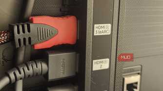 HDMI ARC and eARC ports