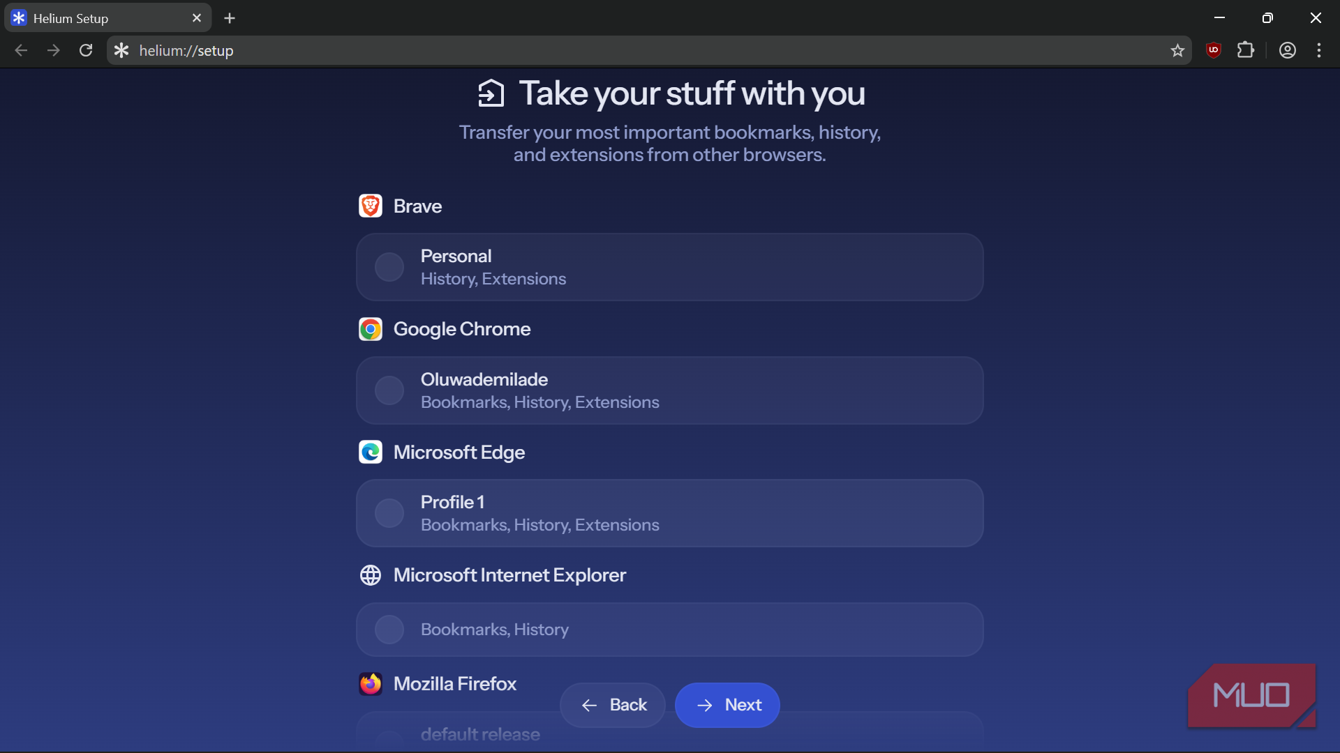 Helium Browser Customisation I wanted a simpler Brave alternative, and this new browser surprised me
