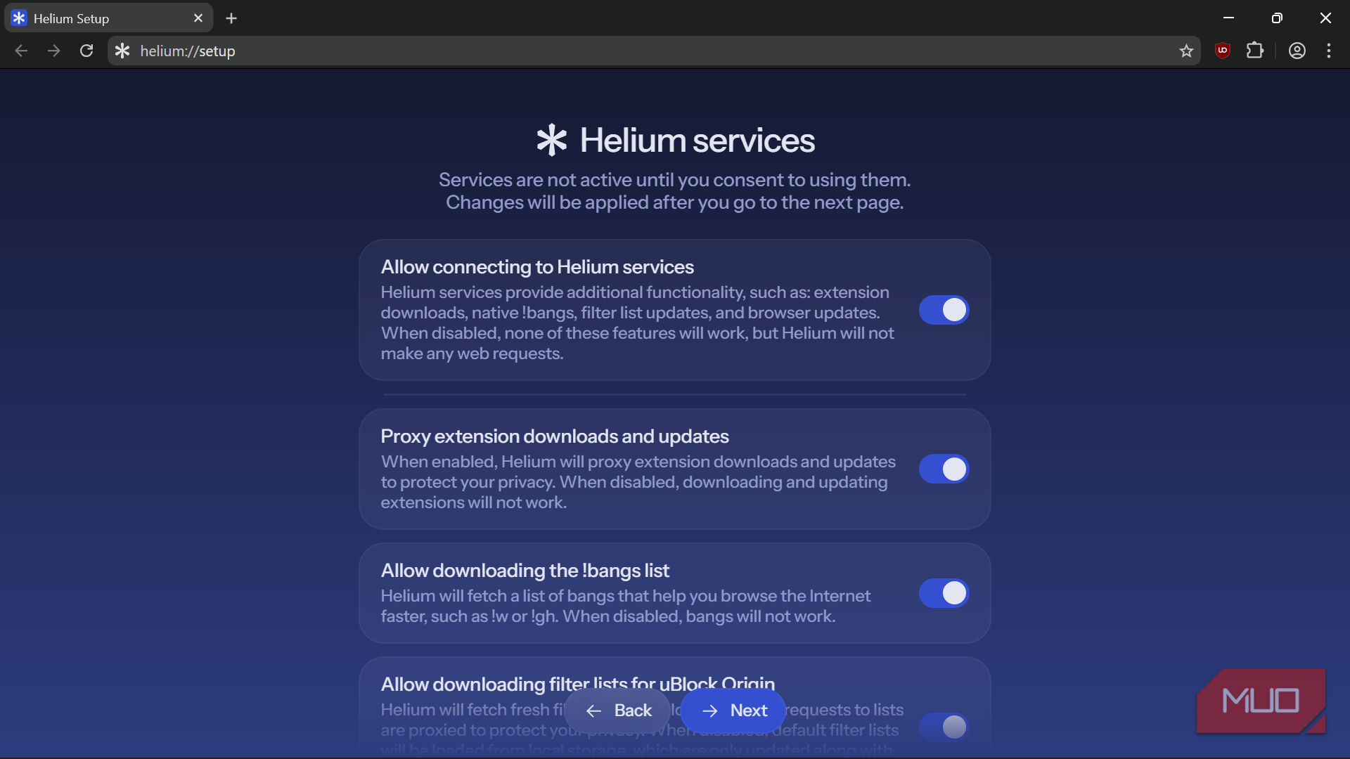 Helium Browser Customisation I wanted a simpler Brave alternative, and this new browser surprised me
