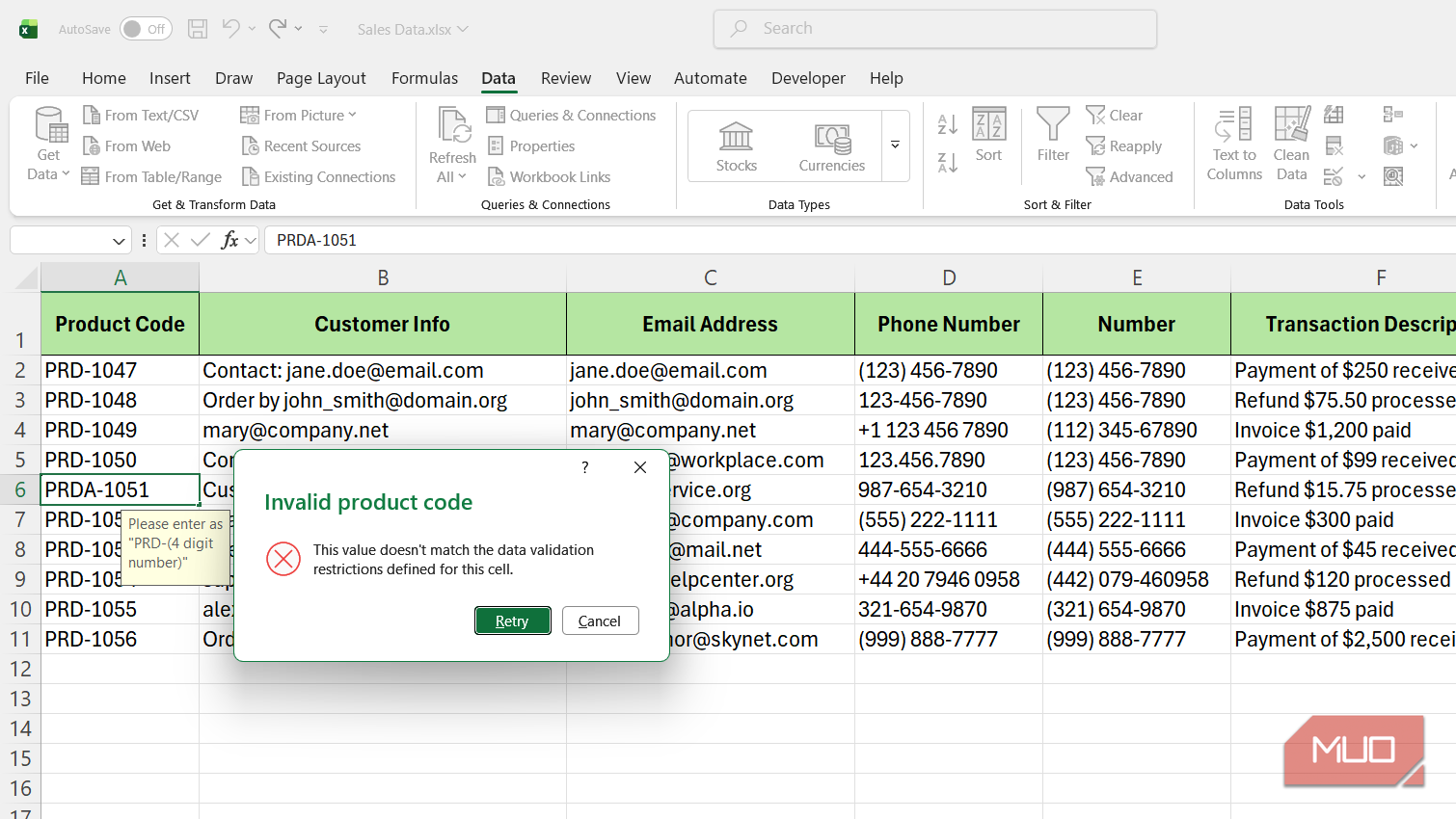 Excel's data validation is far more powerful than just dropdowns — here ...