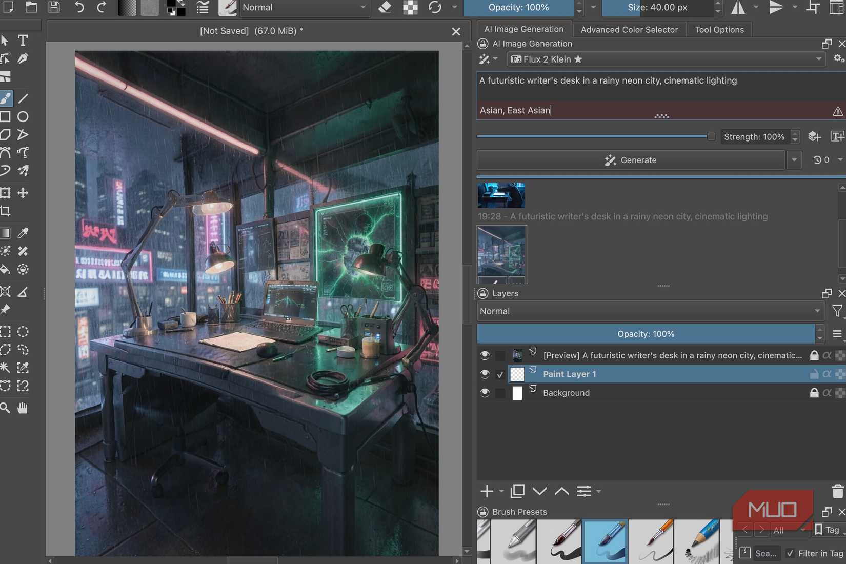 Krita AI Diffusion Plugin