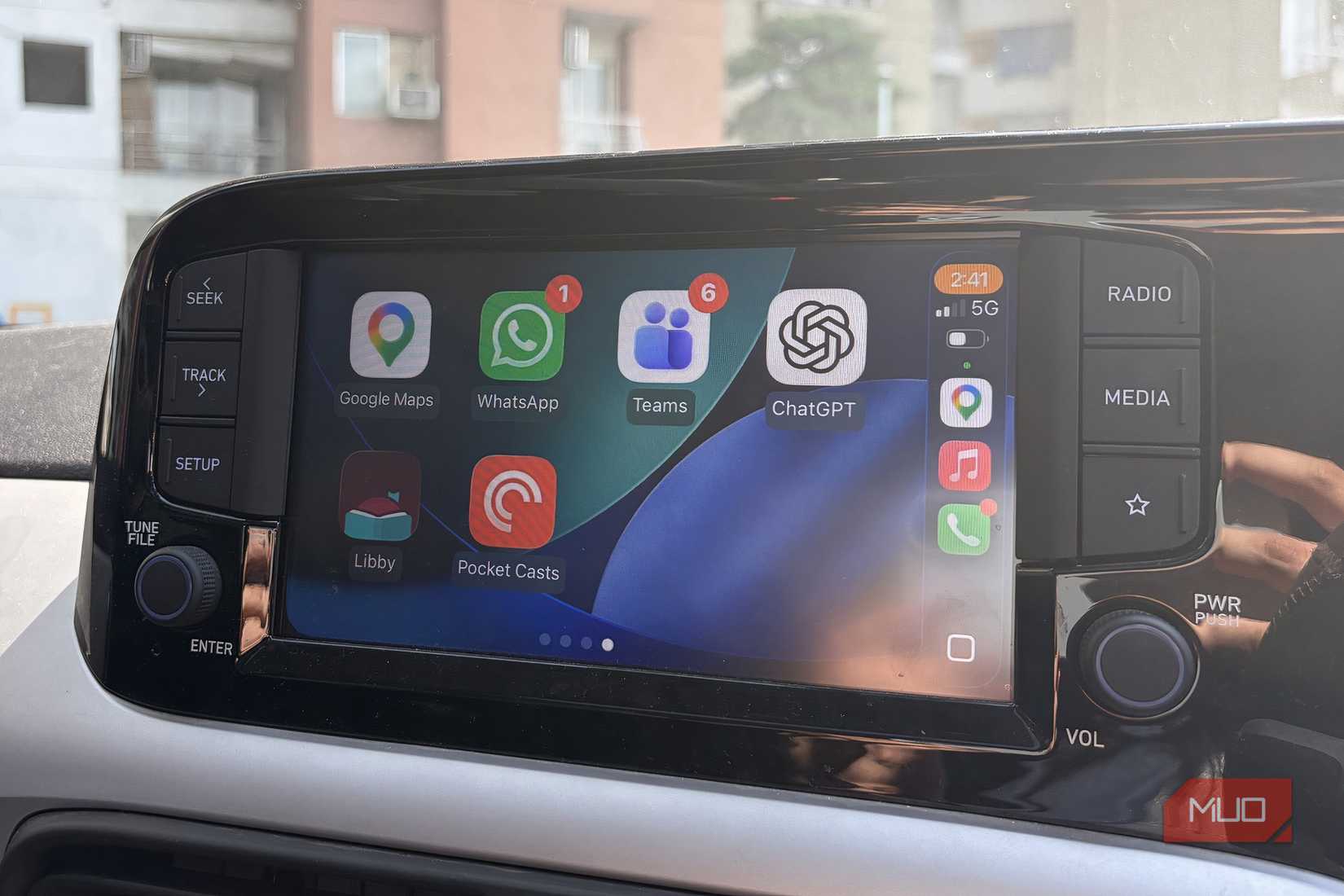 Libby on Apple CarPlay