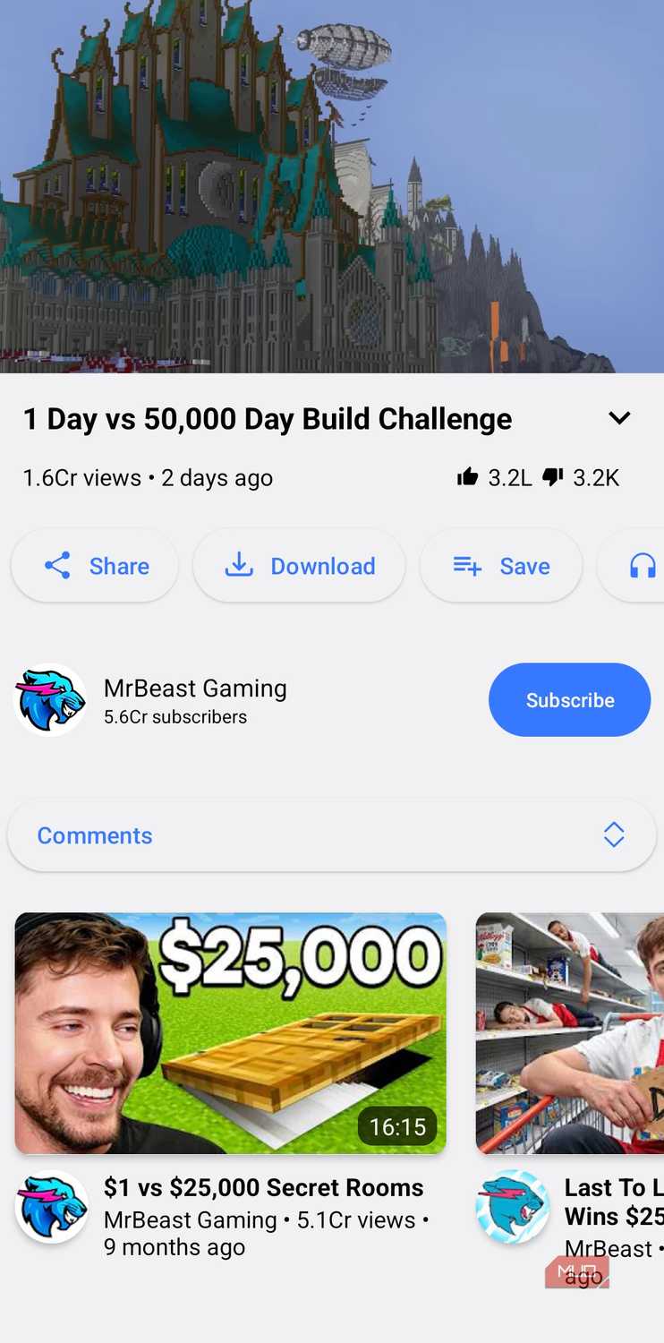 LibreTube app playing video on Android