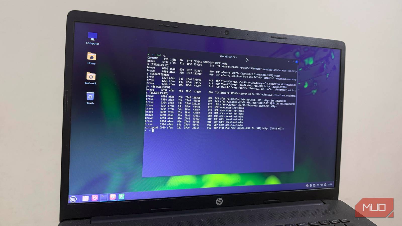 I used one Linux command to see exactly what my apps were doing to my system
