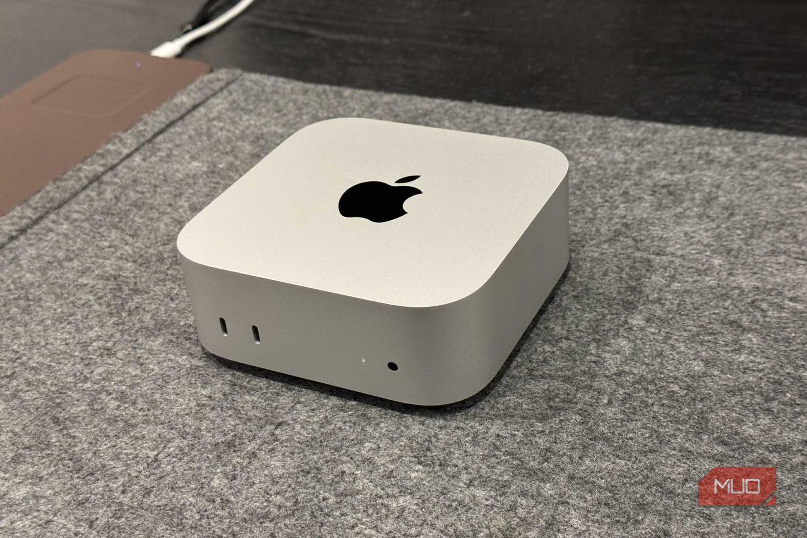 Mac Mini on a table