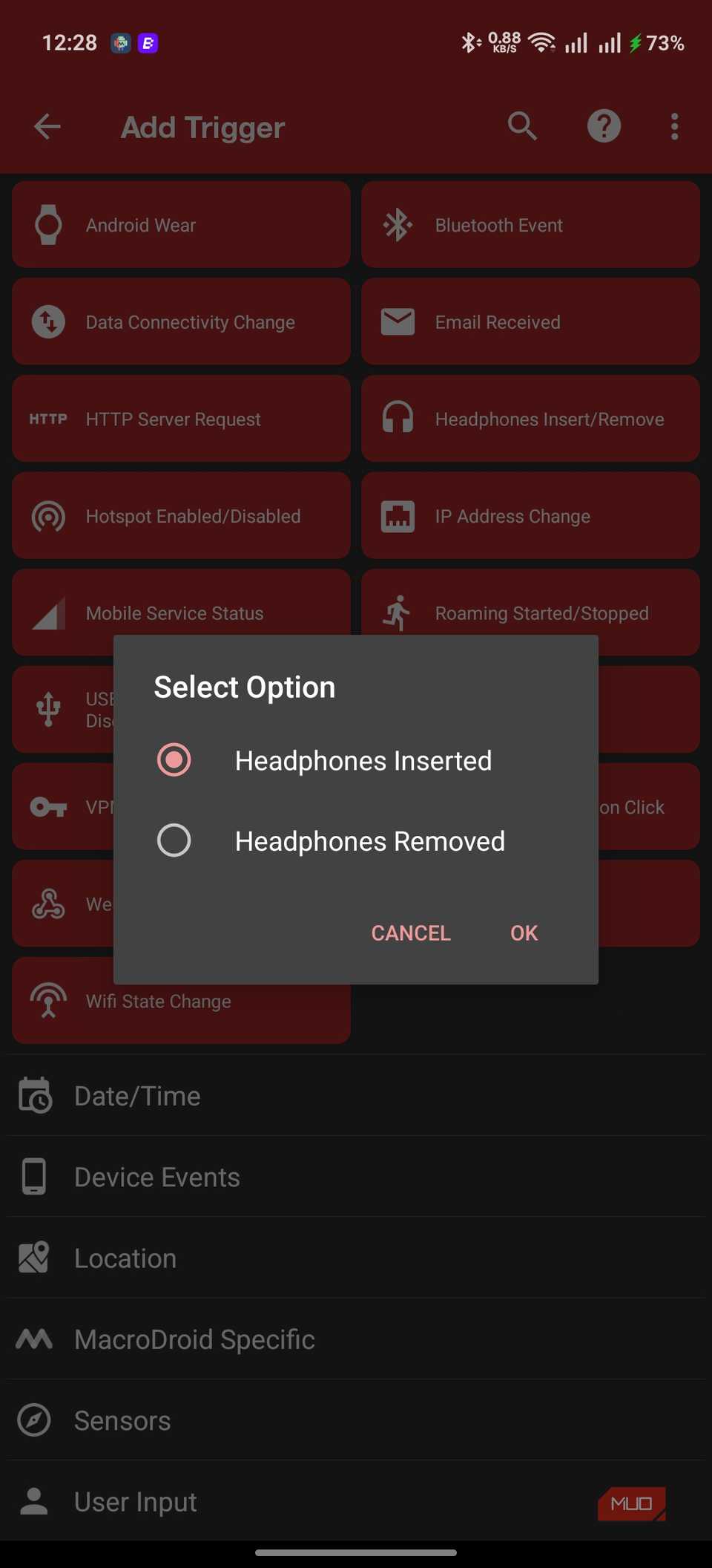 Trigger Android App I didn’t realize how much Android was missing until I used this app