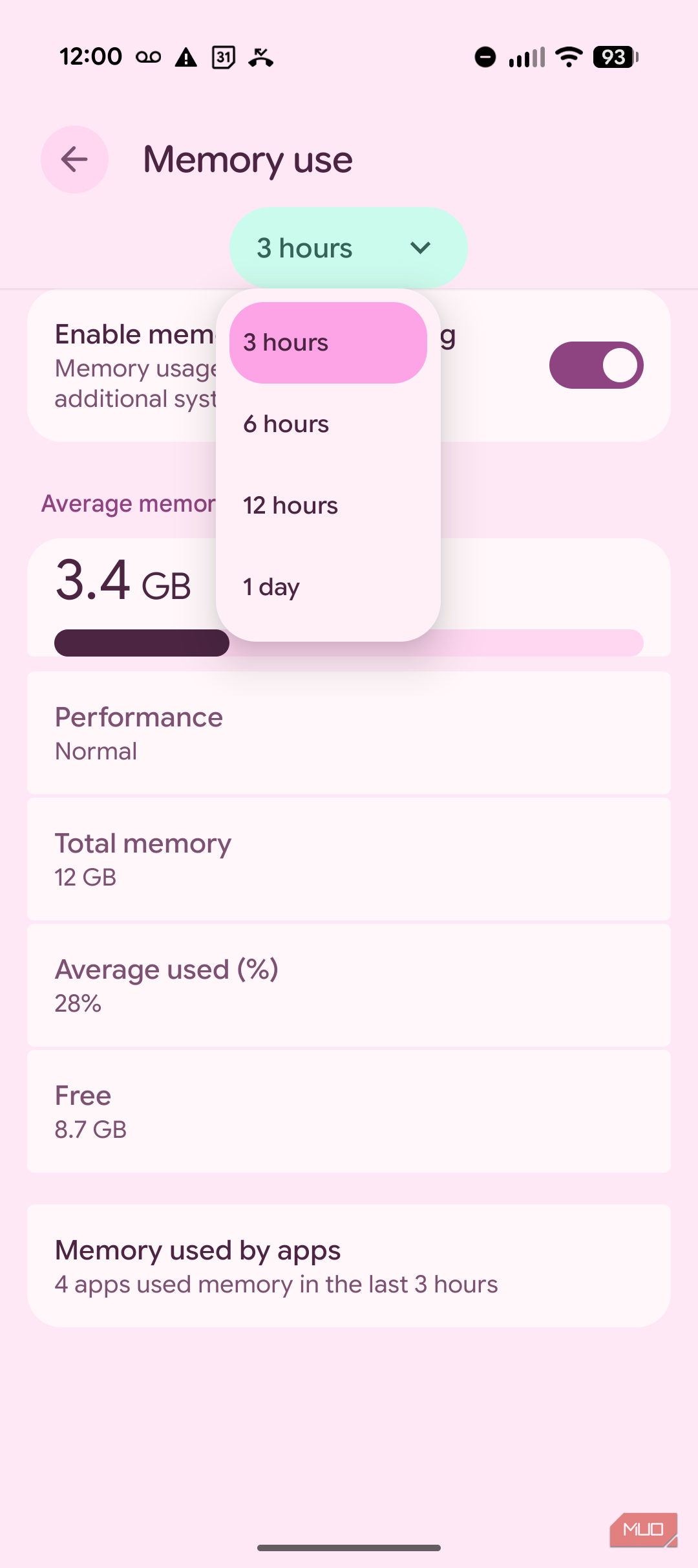 Android Memory Android's hidden memory monitor shows which apps are secretly draining ...