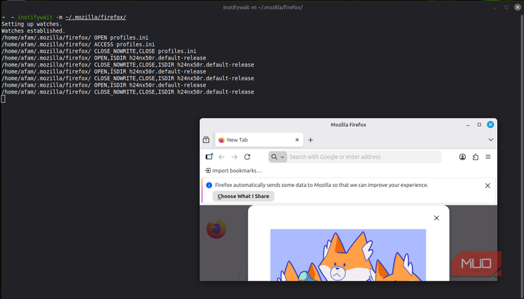 Firefox Real Life I used a simple Linux command to watch what apps do to my files in real ...