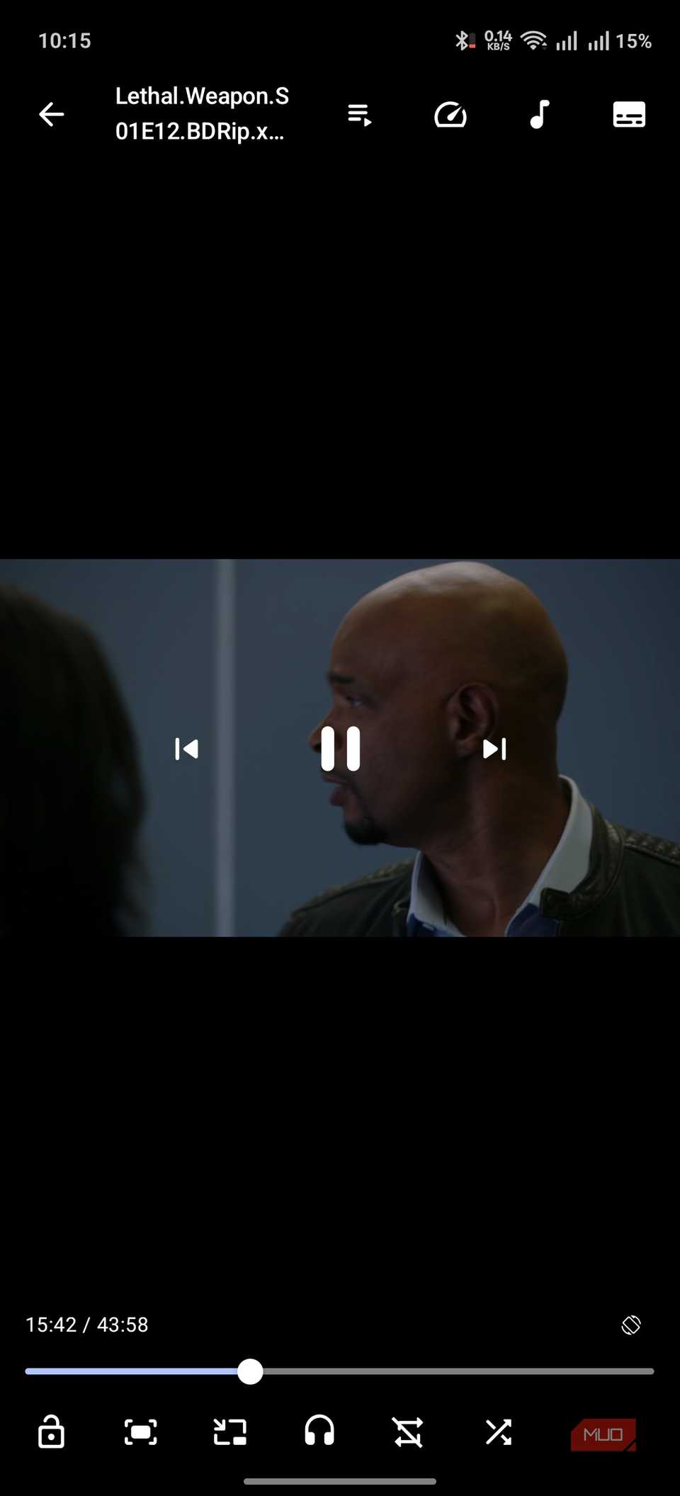 Next Playerの再生画面