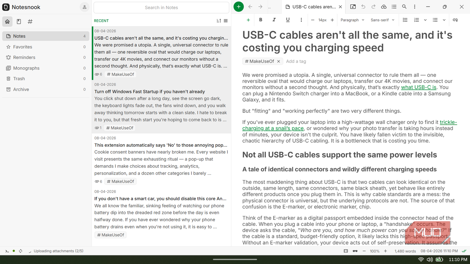 Noteook With Code I switched to this notes app for its built-in encryption and haven't ...