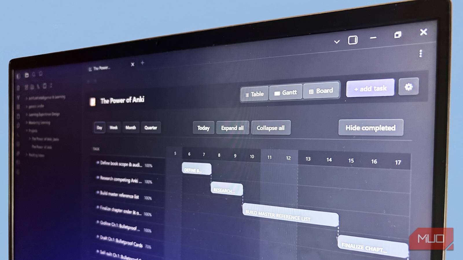 If you like Obsidian, you're going to love the plugin that turns it into a project manager
