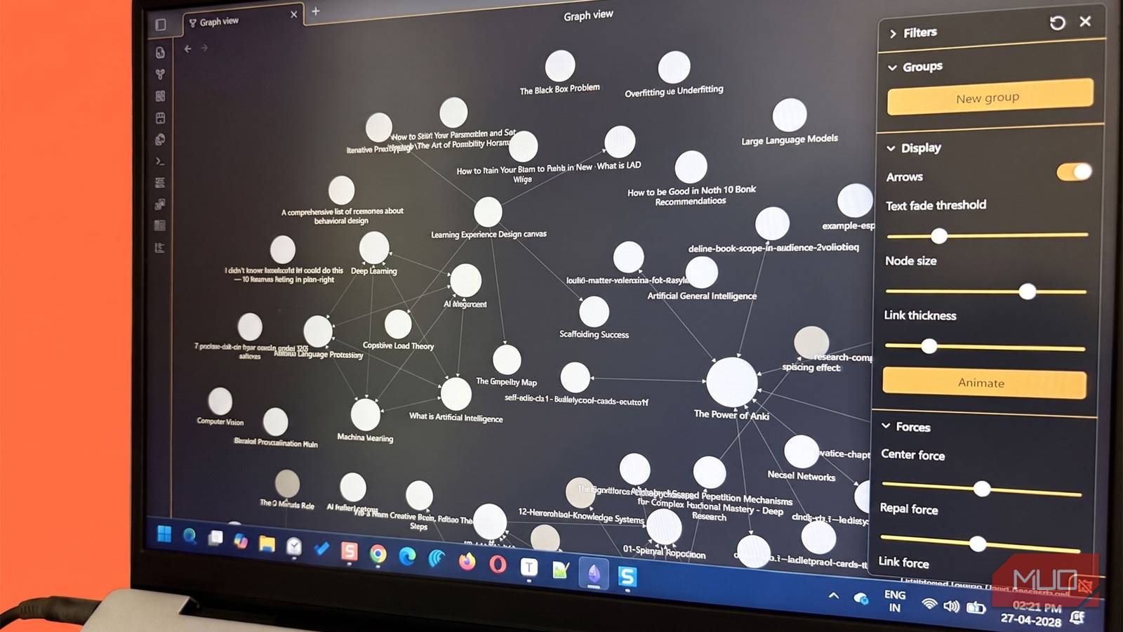 Obsidian's real job isn't storing your notes — it's making you smarter while you write them