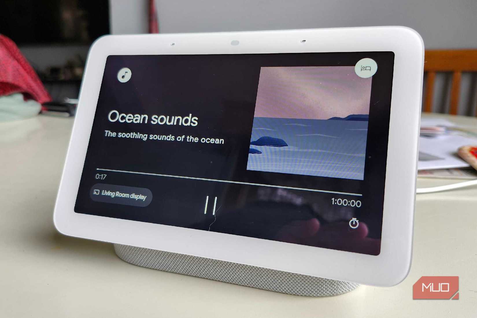 Ocean Sounds Google Hub