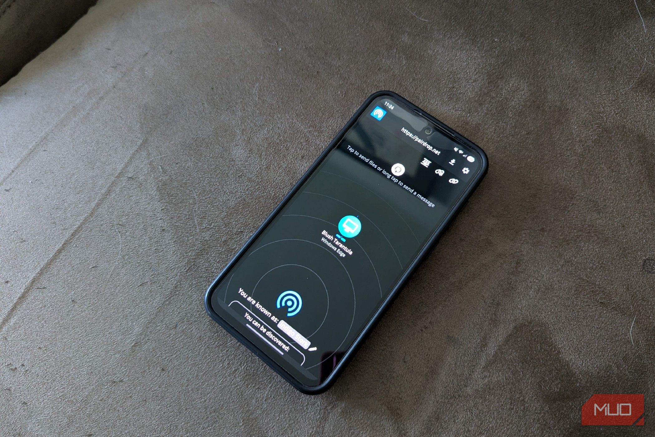 PairDrop on Device