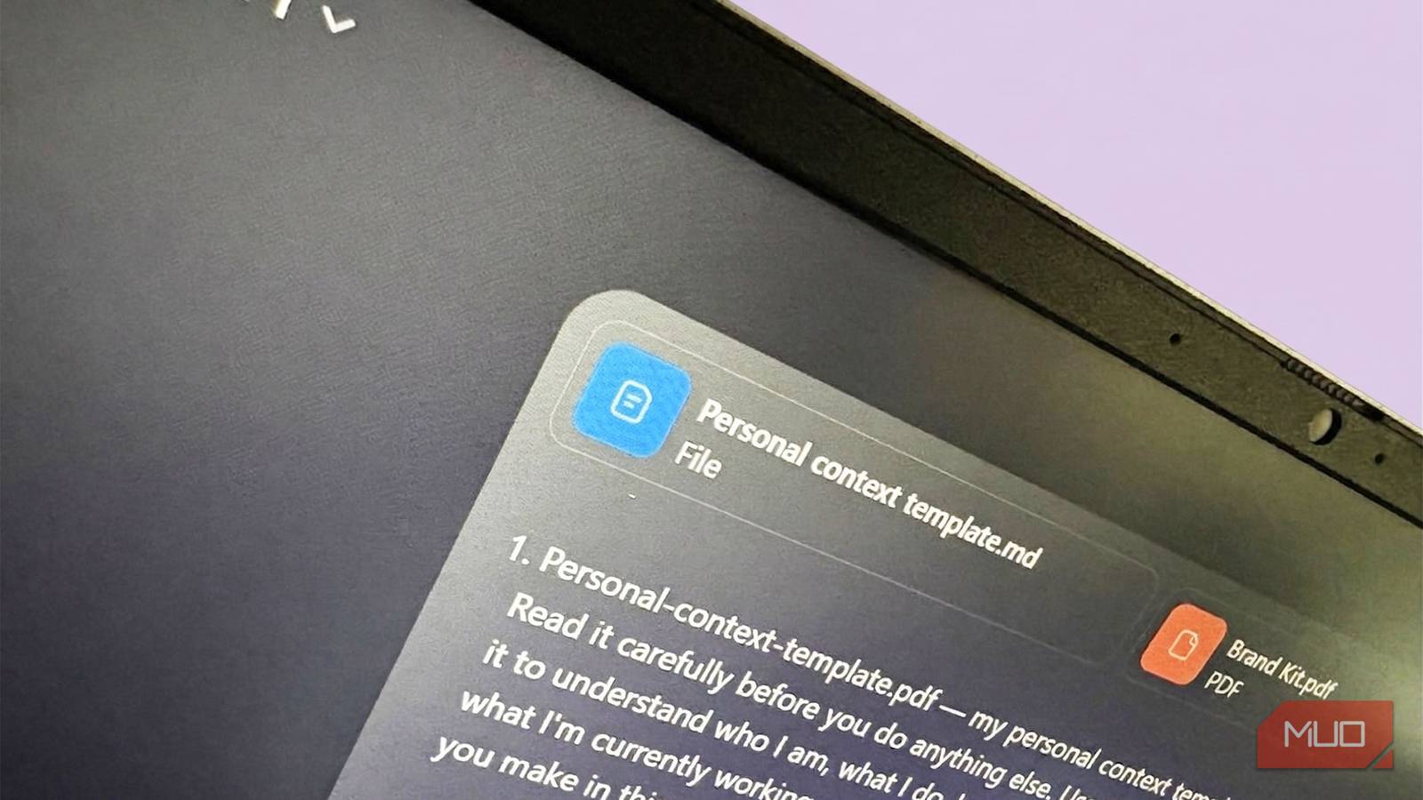 I built a personal context template that makes any AI immediately useful
