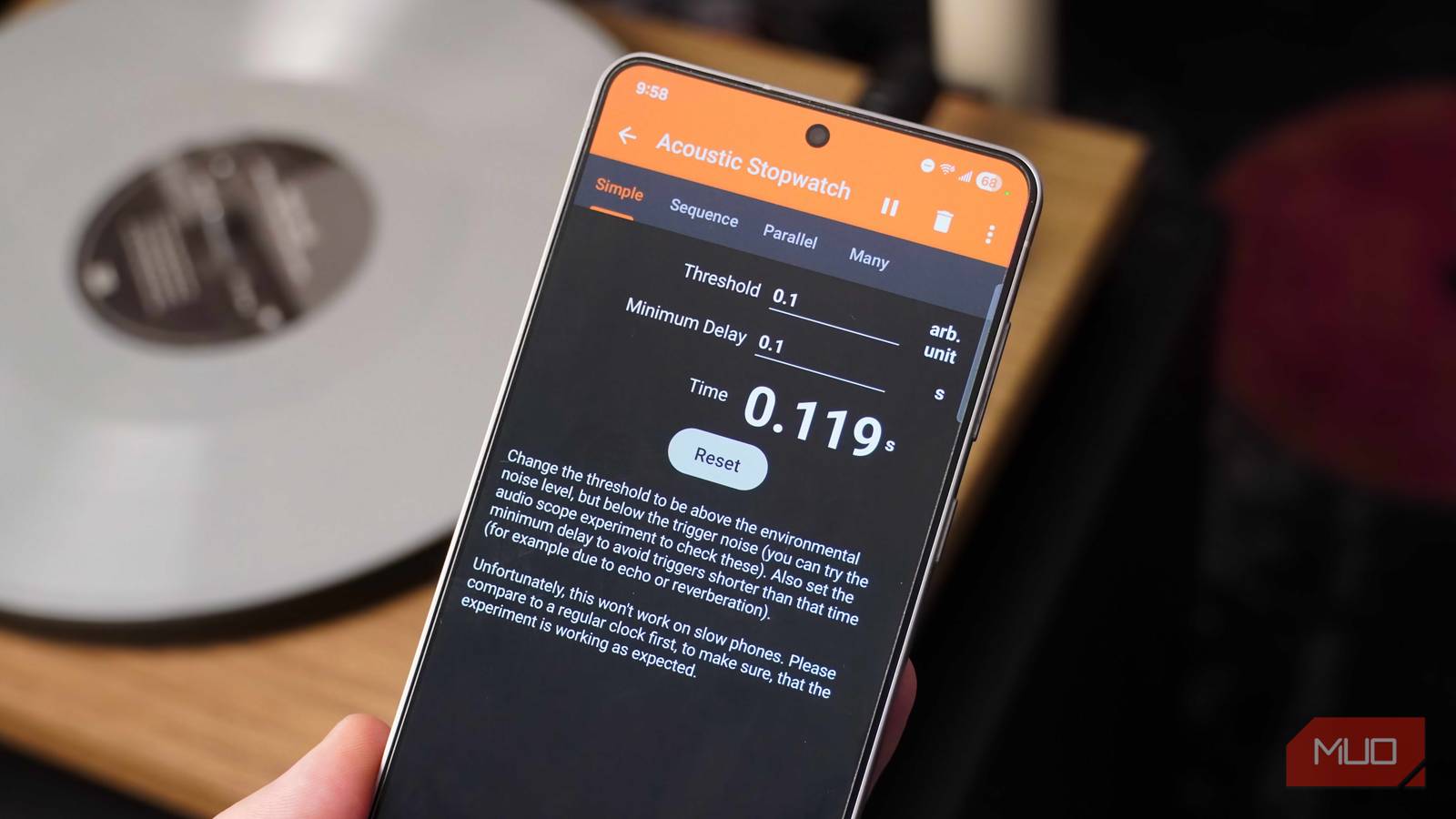 I didn’t expect my phone to pull off this physics experiment, but it did