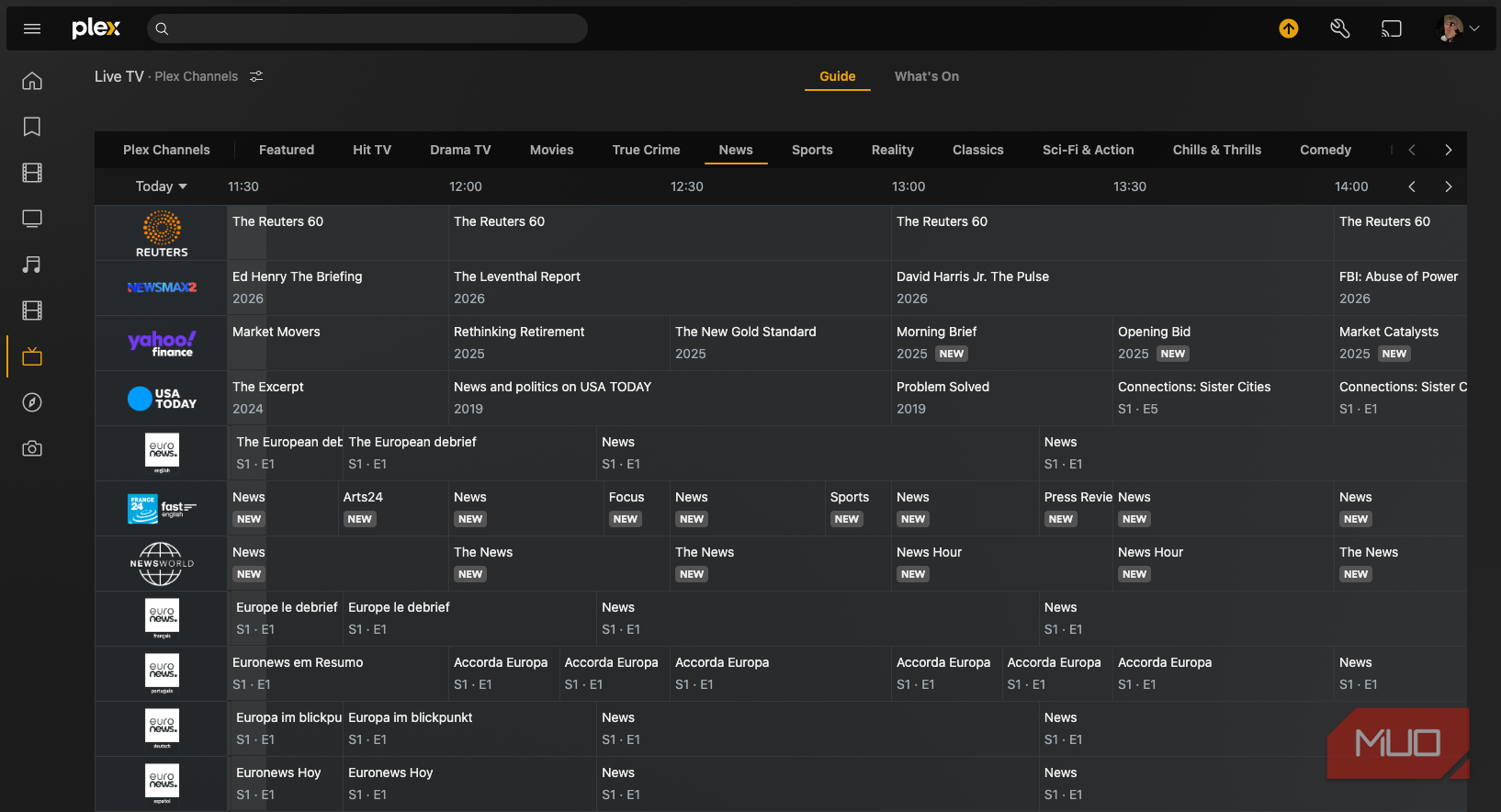 I set up Plex for my local files and didn't realize it came with free ...