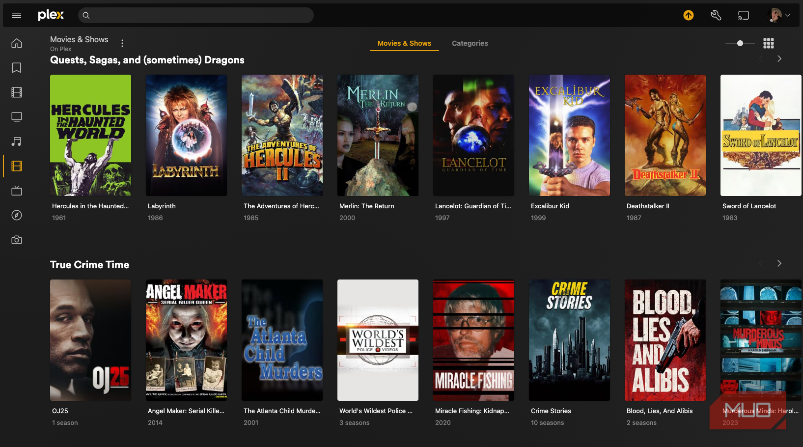 I set up Plex for my local files and didn't realize it came with free ...