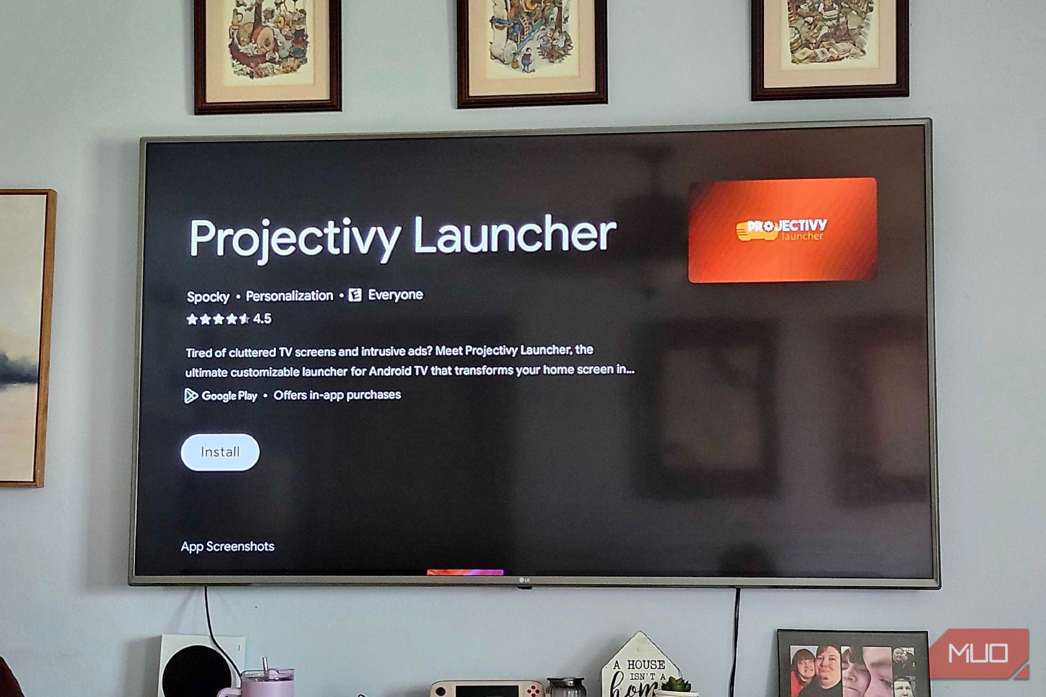 I replaced Google TV's home screen with a launcher app, and I can't ...
