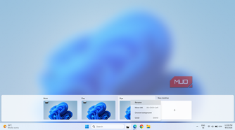 Rename virtual desktop on Windows