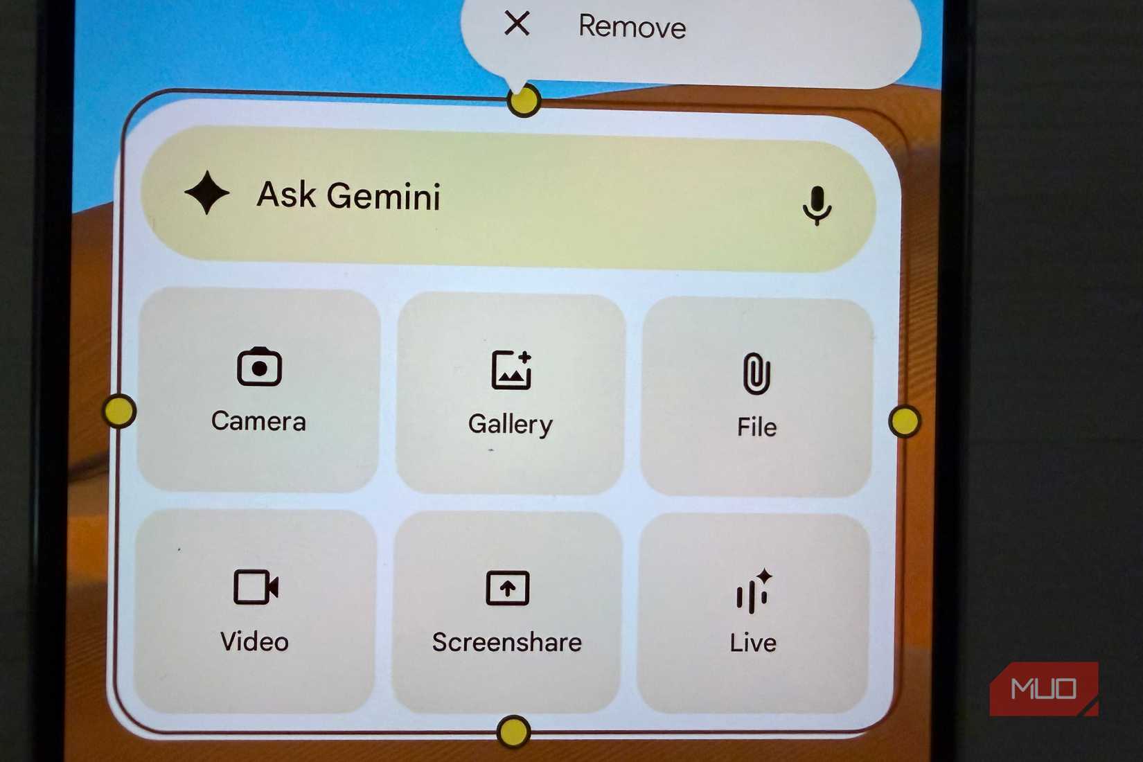 Your Android widgets are hiding buttons you've never tapped