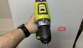 The top of a RYOBI ONE drill driver with torque adjustment
