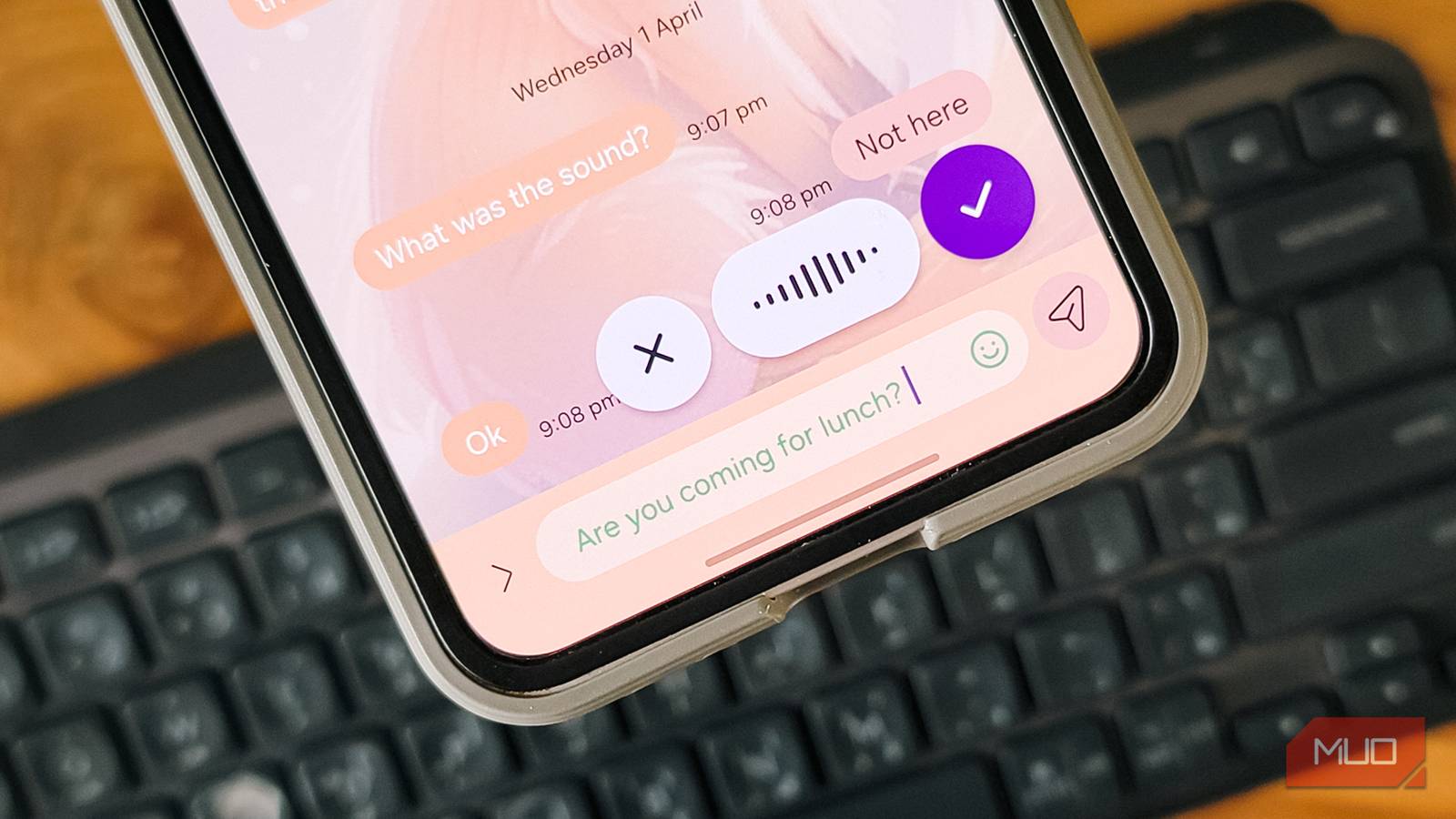 I haven't used my Android keyboard to type in a week, and I don't miss ...