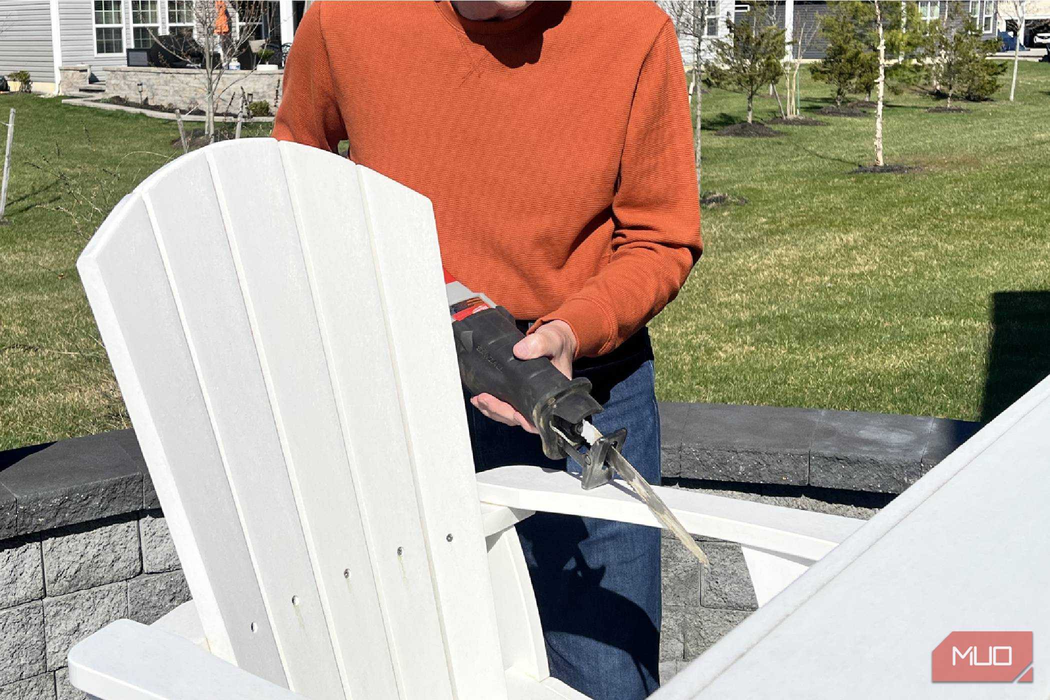 Man Using Sawsall I bought my first Milwaukee power tool and now I understand why ...
