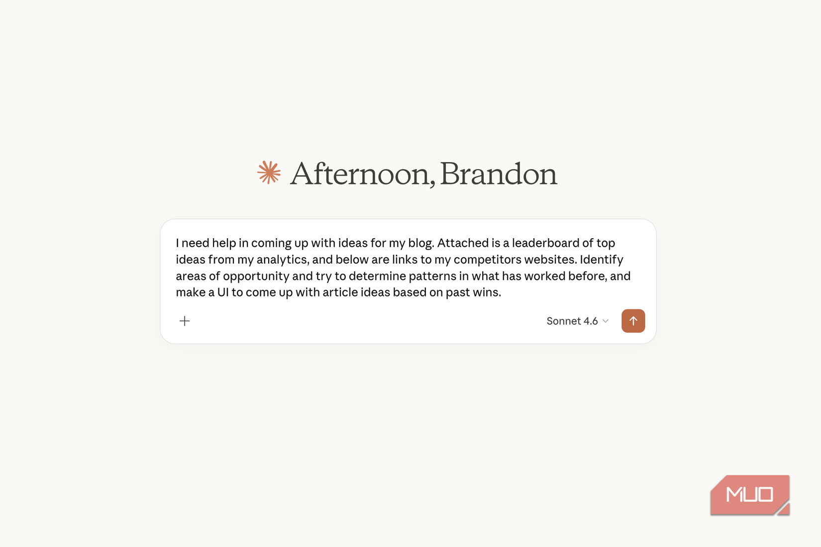 new claude conversation